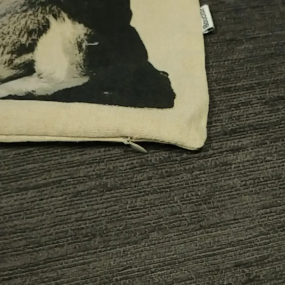 Cute Dog/Puppy  Pillow Cover 18x18in - French - Picture 4 of 7